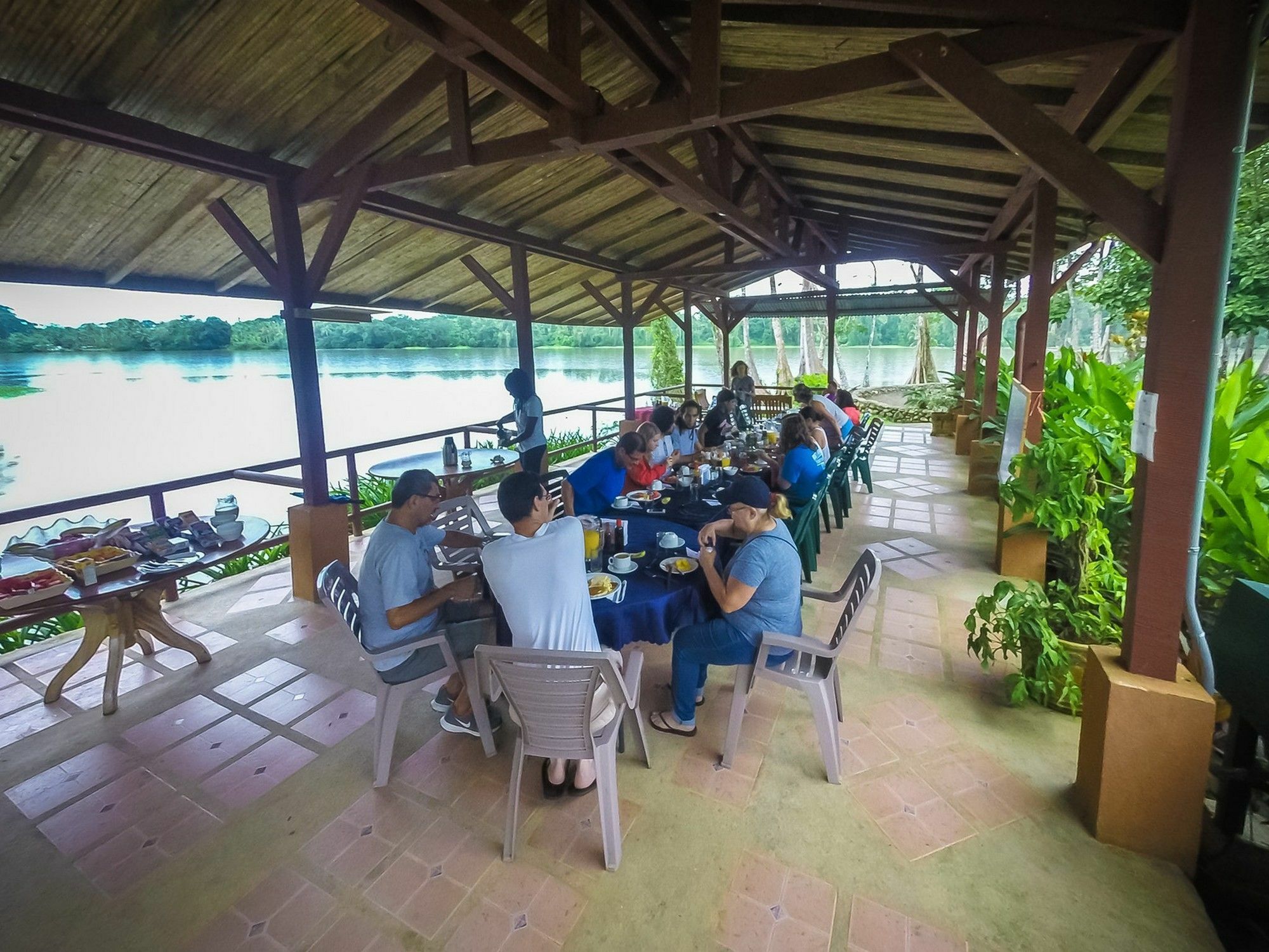 Lirio Lodge Barra de Pacuare Bagian luar foto